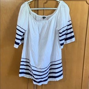 White&blue Hannah shirt